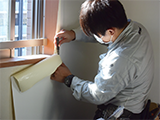 壁紙施工の画像