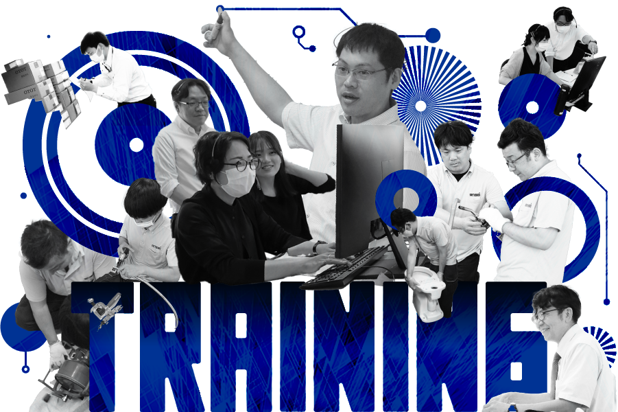 TRAINING文字の画像
